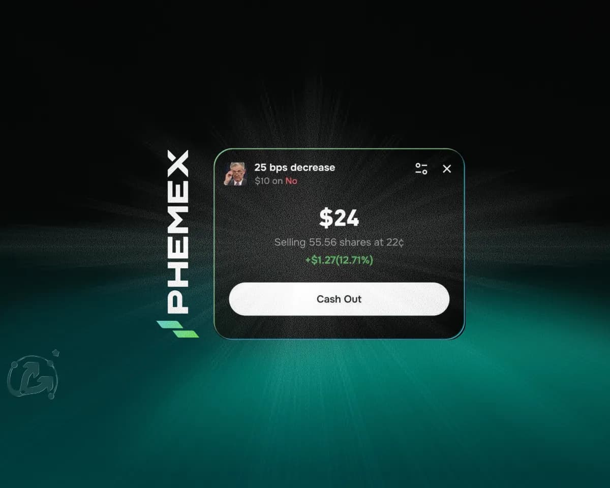 Phemex интегрировала рынки предсказаний на базе Polymarket